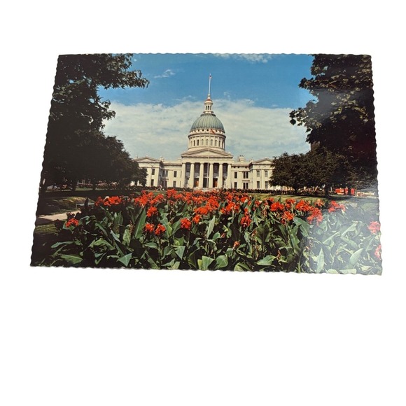 Other - Vintage St Louis Missouri Old Courthouse Postcard Scalloped Edge Scenic View